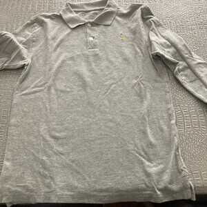 JCREW long Sleeve Polo shirt size 12-14